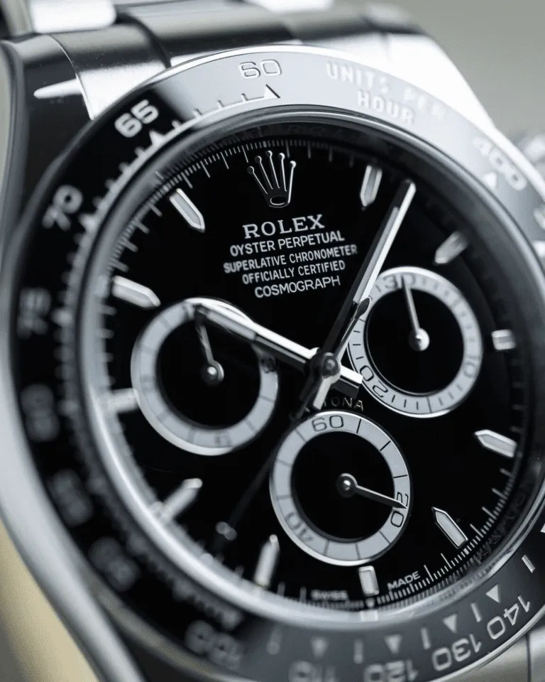 Rolex Black Daytona - Wolf Watch Club
