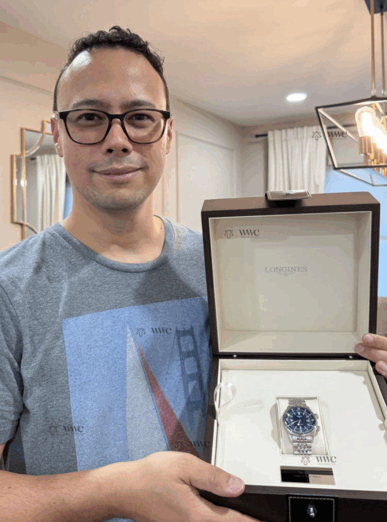 Steven Tamesis, winner of the Longines Legend