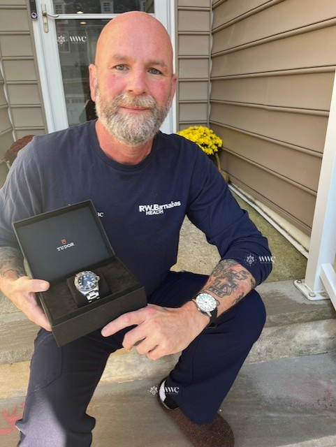 Peter Neely, winner of the Tudor Pelagos 39