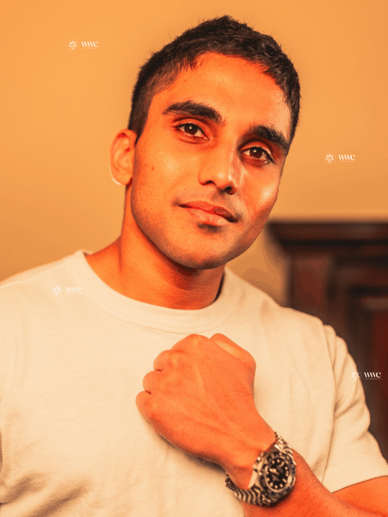 Santhosh Paila, winner of the Rolex "Batgirl"