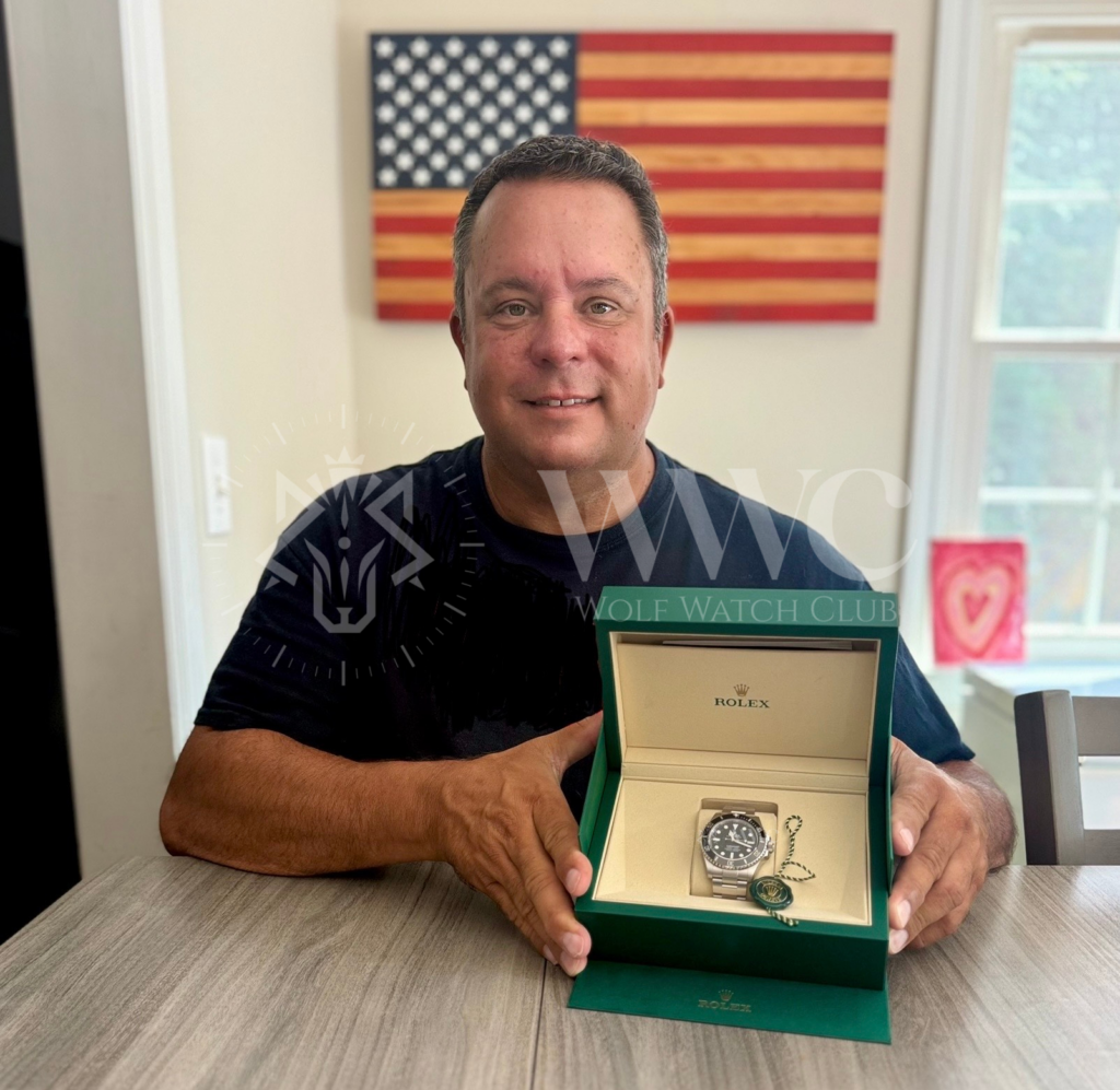 1st Place: Matthew Becker, 2nd Place: Peter Sorbo, winner of the Double Draw: Rolex Submariner Date + No Date