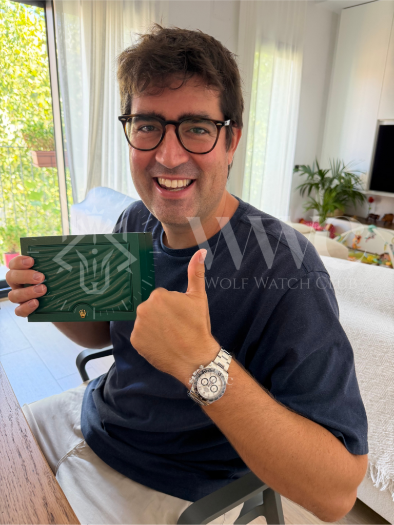Ramon Bosch Bosch, winner of the Rolex Daytona "Panda"